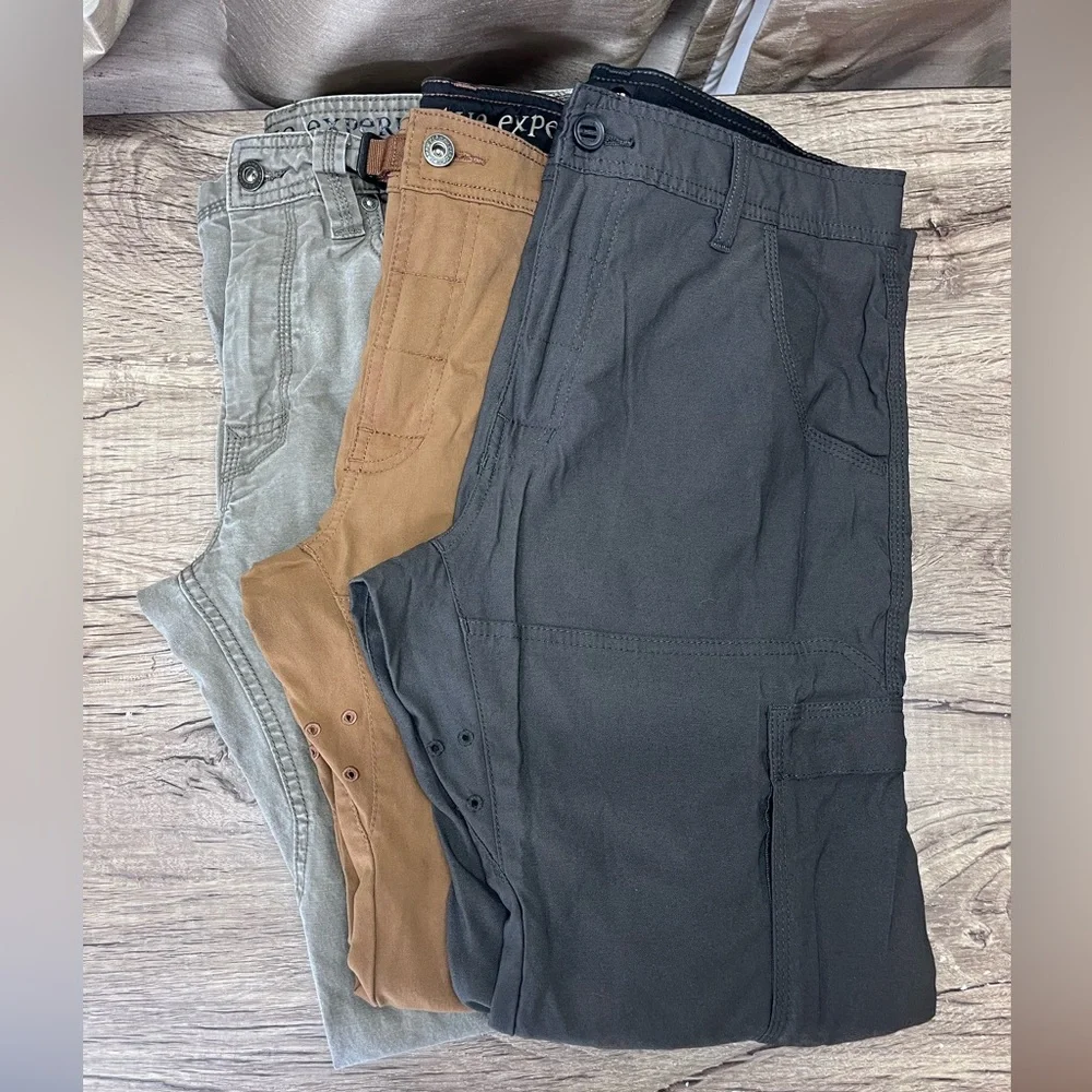 PrAna men’s hiking pants set of three size 32